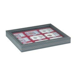 Lindner 2367-2619E Estuche Nera M para 9 losas de hasta 63 x 85 mm Lindner 2367-2619E Estuche Nera M para 9 losas de hasta 63 x 85 mm