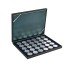 Lindner 2364-2226ME Estuche  Nera M en color azul con 30 compartimentos redondos
