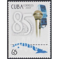 Cuba 4477 2007 85 Años de la Radio Cubana MNH