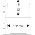 Lindner MU1341 Hojas Multi Collect con 2 bolsillos (152 x 112 mm)