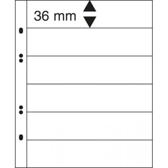 Lindner MU1326 Hojas Multi Collect con 6 tiras (36 mm) Lindner MU1326 Hojas Multi Collect con 6 tiras (36 mm)