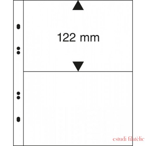 Lindner MU1322 Hojas Multi Collect con 2 tiras (122 mm)