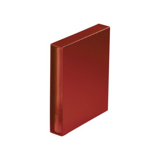 Lindner 1402-W Carpeta de anillas RONDO REGULAR, vacía, con estuche - rojo Lindner 1402-W Carpeta de anillas RONDO REGULAR, vacía, con estuche - rojo
