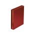 Lindner 1402-W Carpeta de anillas RONDO REGULAR, vacía, con estuche - rojo