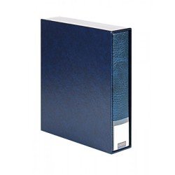 Lindner 3532-B Carpeta de anillas 3530 + funda 3531, azul Lindner 3532-B Carpeta de anillas 3530 + funda 3531, azul