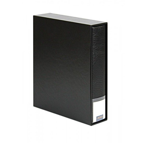 Lindner 3532-S Carpeta de anillas 3530 + funda 3531, negro Lindner 3532-S Carpeta de anillas 3530 + funda 3531, negro