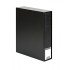 Lindner 3532-S Carpeta de anillas 3530 + funda 3531, negro