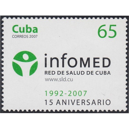 Cuba 4529 2007 15 Años de la Red de Salud de Cuba MNH Cuba 4529 2007 15 Años de la Red de Salud de Cuba MNH