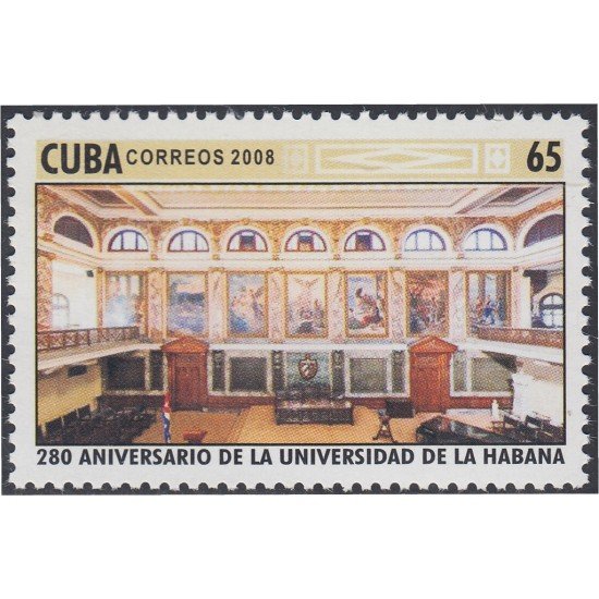 Cuba 4537 2008 280 Años de la Universidad de la Habana MNH Cuba 4537 2008 280 Años de la Universidad de la Habana MNH
