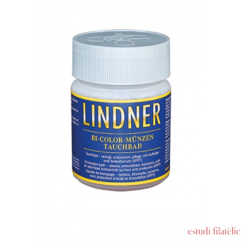 Lindner 8097 Dip de limpieza para monedas bimetálicas, 250 ml