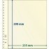 Lindner 802106P Hojas T-Blanko Creaciones Personales Altura: 290 mm. pqte 10