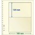 Lindner 802105P Hojas T-Blanko Creaciones Personales Altura: 120 mm. pqte 10