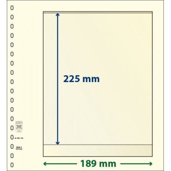Lindner 802104P Hojas T-Blanko Creaciones Personales Altura: 225 mm. pqte 10 Lindner 802104P Hojas T-Blanko Creaciones Personales Altura: 225 mm. pqte 10