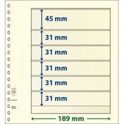 Lindner 802602P Hojas T-Blanko Creaciones Personales Altura: 31,31,31,31,31,45 mm. pqte 10 Lindner 802602P Hojas T-Blanko Creaciones Personales Altura: 31,31,31,31,31,45 mm. pqte 10