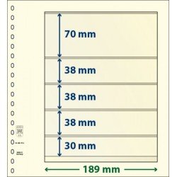 Lindner 802514P Hojas T-Blanko Creaciones Personales Altura: 30,38,38,38,70 mm. pqte 10 Lindner 802514P Hojas T-Blanko Creaciones Personales Altura: 30,38,38,38,70 mm. pqte 10