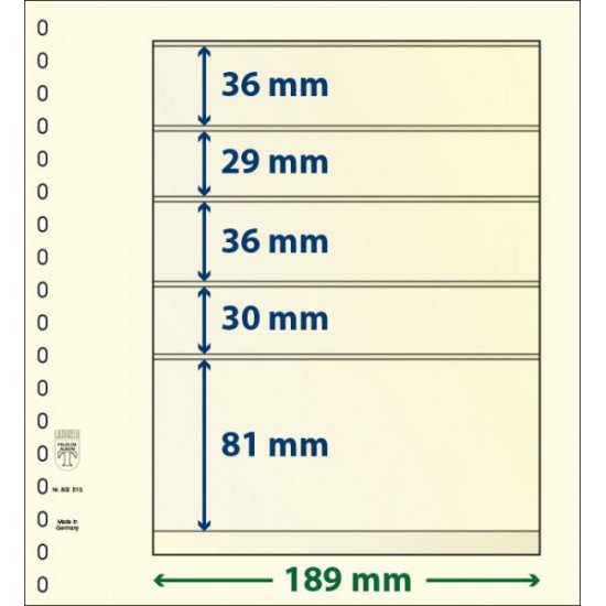 Lindner 802513P Hojas T-Blanko Creaciones Personales Altura: 81,30,36,29,36 mm. pqte 10 Lindner 802513P Hojas T-Blanko Creaciones Personales Altura: 81,30,36,29,36 mm. pqte 10