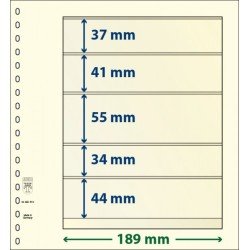 Lindner 802510P Hojas T-Blanko Creaciones Personales Altura: 44,34,55,41,37 mm. pqte 10 Lindner 802510P Hojas T-Blanko Creaciones Personales Altura: 44,34,55,41,37 mm. pqte 10