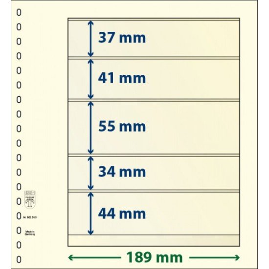 Lindner 802510P Hojas T-Blanko Creaciones Personales Altura: 44,34,55,41,37 mm. pqte 10 Lindner 802510P Hojas T-Blanko Creaciones Personales Altura: 44,34,55,41,37 mm. pqte 10