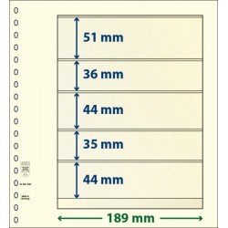 Lindner 802509P Hojas T-Blanko Creaciones Personales Altura: 44,35,44,36,51 mm. pqte 10 Lindner 802509P Hojas T-Blanko Creaciones Personales Altura: 44,35,44,36,51 mm. pqte 10