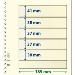 Lindner 802501P Hojas T-Blanko Creaciones Personales Altura: 38,37,37,38,41 mm. pqte 10 Lindner 802501P Hojas T-Blanko Creaciones Personales Altura: 38,37,37,38,41 mm. pqte 10