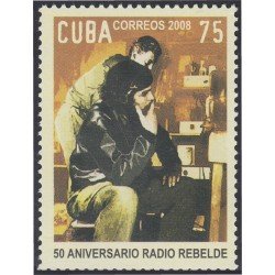 Cuba 4556 2008 50 Años de la radio Rebelde MNH