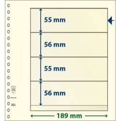 Lindner 802420P Hojas T-Blanko Creaciones Personales Altura: 56,55,56,55 mm. pqte 10 Lindner 802420P Hojas T-Blanko Creaciones Personales Altura: 56,55,56,55 mm. pqte 10