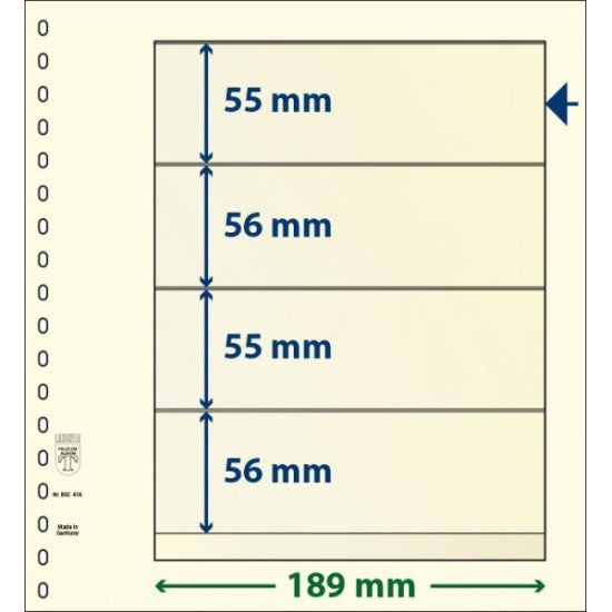 Lindner 802420P Hojas T-Blanko Creaciones Personales Altura: 56,55,56,55 mm. pqte 10 Lindner 802420P Hojas T-Blanko Creaciones Personales Altura: 56,55,56,55 mm. pqte 10