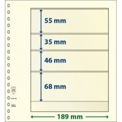 Lindner 802409P Hojas T-Blanko Creaciones Personales Altura: 68,46,35,55 mm. pqte 10 Lindner 802409P Hojas T-Blanko Creaciones Personales Altura: 68,46,35,55 mm. pqte 10