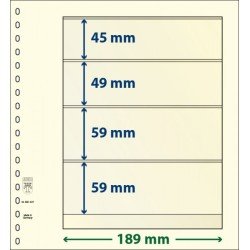 Lindner 802407P Hojas T-Blanko Creaciones Personales Altura: 59,59,49,45 mm. pqte 10 Lindner 802407P Hojas T-Blanko Creaciones Personales Altura: 59,59,49,45 mm. pqte 10