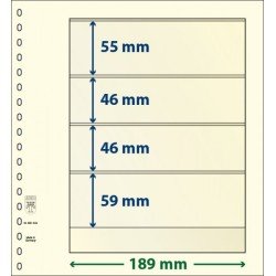 Lindner 802404P Hojas T-Blanko Creaciones Personales Altura: 59,46,46,55 mm. pqte 10 Lindner 802404P Hojas T-Blanko Creaciones Personales Altura: 59,46,46,55 mm. pqte 10
