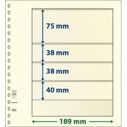 Lindner 802403P Hojas T-Blanko Creaciones Personales Altura: 40,38,38,75 mm. pqte 10 Lindner 802403P Hojas T-Blanko Creaciones Personales Altura: 40,38,38,75 mm. pqte 10
