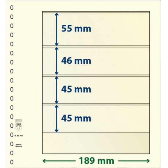 Lindner 802401P Hojas T-Blanko Creaciones Personales Altura: 45,45,46,55 mm. pqte 10 Lindner 802401P Hojas T-Blanko Creaciones Personales Altura: 45,45,46,55 mm. pqte 10