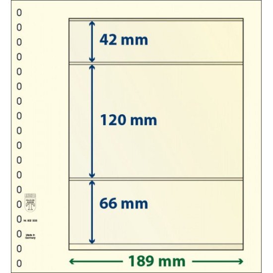 Lindner 802308P Hojas T-Blanko Creaciones Personales Altura: 66,120,42 mm. pqte 10 Lindner 802308P Hojas T-Blanko Creaciones Personales Altura: 66,120,42 mm. pqte 10