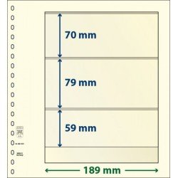 Lindner 802301P Hojas T-Blanko Creaciones Personales Altura: 59,79,70 mm. pqte 10 Lindner 802301P Hojas T-Blanko Creaciones Personales Altura: 59,79,70 mm. pqte 10