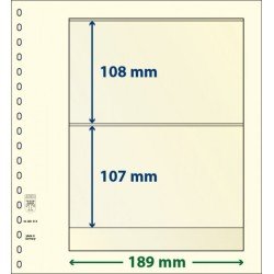 Lindner 802215P Hojas T-Blanko Creaciones Personales Altura: 107,108 mm. pqte 10 Lindner 802215P Hojas T-Blanko Creaciones Personales Altura: 107,108 mm. pqte 10