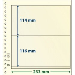 Lindner 802212P Hojas T-Blanko Creaciones Personales Altura: 116,114 mm. pqte 10 Lindner 802212P Hojas T-Blanko Creaciones Personales Altura: 116,114 mm. pqte 10