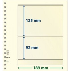 Lindner 802205P Hojas T-Blanko Creaciones Personales Altura: 92,125 mm. pqte 10 Lindner 802205P Hojas T-Blanko Creaciones Personales Altura: 92,125 mm. pqte 10