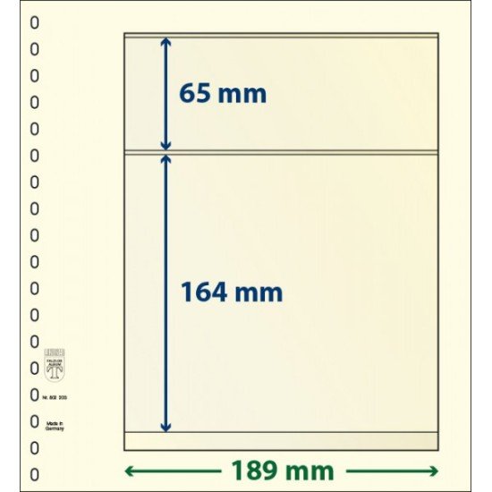 Lindner 802203P Hojas T-Blanko Creaciones Personales Altura: 164,65 mm. pqte 10 Lindner 802203P Hojas T-Blanko Creaciones Personales Altura: 164,65 mm. pqte 10