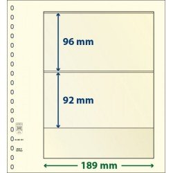 Lindner 802201P Hojas T-Blanko Creaciones Personales Altura: 92,96 mm. pqte 10 Lindner 802201P Hojas T-Blanko Creaciones Personales Altura: 92,96 mm. pqte 10