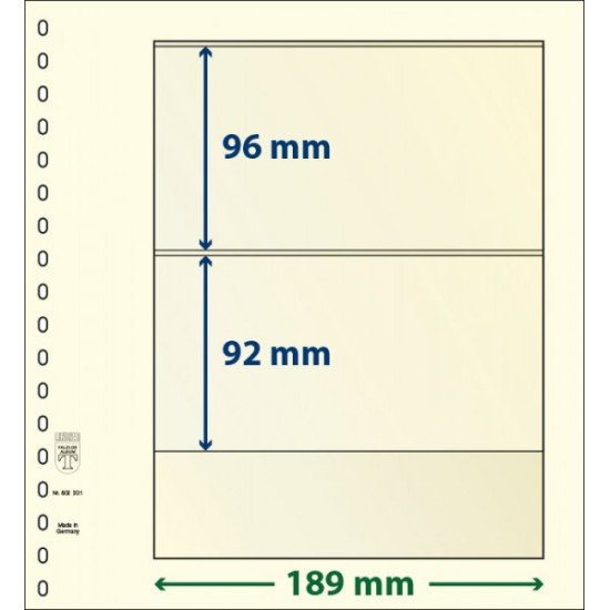 Lindner 802201P Hojas T-Blanko Creaciones Personales Altura: 92,96 mm. pqte 10 Lindner 802201P Hojas T-Blanko Creaciones Personales Altura: 92,96 mm. pqte 10