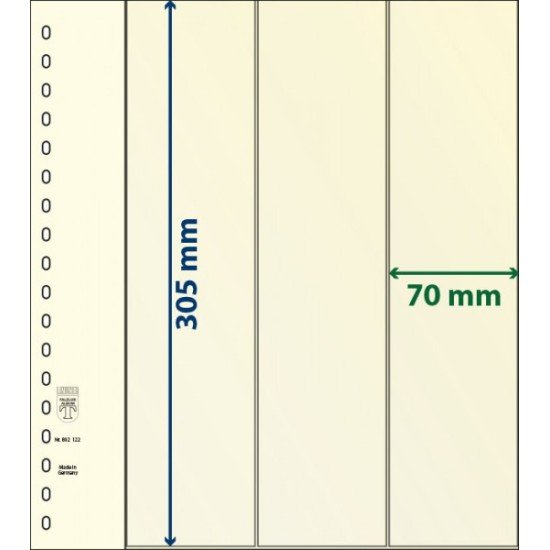 Lindner 802122P Hojas T-Blanko Creaciones Personales Altura 305 mm. pqte 10 Lindner 802122P Hojas T-Blanko Creaciones Personales Altura 305 mm. pqte 10