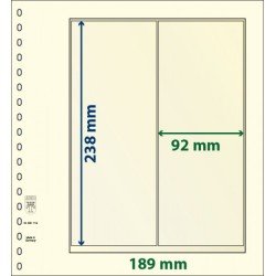 Lindner 802119P Hojas T-Blanko Creaciones Personales Altura 238 mm. pqte 10 Lindner 802119P Hojas T-Blanko Creaciones Personales Altura 238 mm. pqte 10