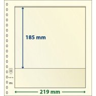 Lindner 802109P Hojas T-Blanko Creaciones Personales Altura: 185 mm. pqte 10