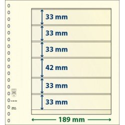 Lindner 802603P Hojas T-Blanko Creaciones Personales Altura: 33,33,42,33,33,33 mm. pqte 10 Lindner 802603P Hojas T-Blanko Creaciones Personales Altura: 33,33,42,33,33,33 mm. pqte 10