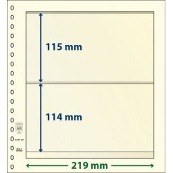 Lindner dT802208P Hojas T-Blanko Creaciones Personales Altura: 114, 115 x 219 mm pqte 5 Lindner dT802208P Hojas T-Blanko Creaciones Personales Altura: 114, 115 x 219 mm pqte 5