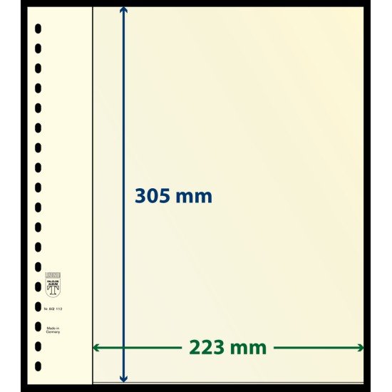 Lindner dT802112P Hojas T-Blanko Creaciones Personales Altura: 305 x 219 mm pqte 5 Lindner dT802112P Hojas T-Blanko Creaciones Personales Altura: 305 x 219 mm pqte 5