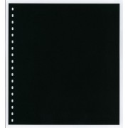 Lindner 802do Hojas Permaphil Cartulina negro 272 x 296 mm