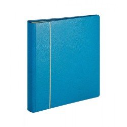 Lindner 1102L-B Tapa de anillos exclusiva de cuero auténtico Azul Lindner 1102L-B Tapa de anillos exclusiva de cuero auténtico Azul
