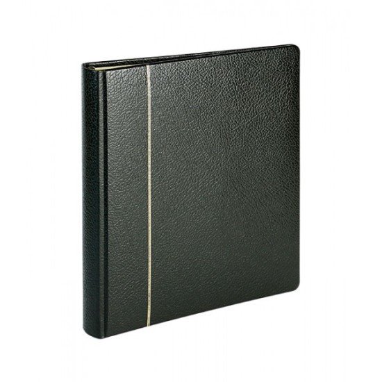 Lindner 1102L-S Tapa de anillos exclusiva de cuero auténtico negro Lindner 1102L-S Tapa de anillos exclusiva de cuero auténtico negro