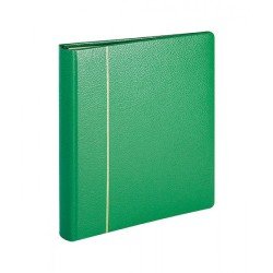 Lindner 1102L-G Tapa de anillos exclusiva de cuero auténtico Verde Lindner 1102L-G Tapa de anillos exclusiva de cuero auténtico Verde